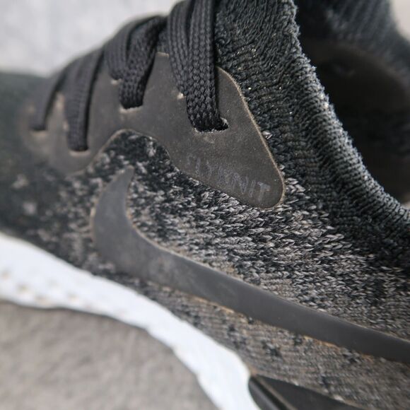 Nike Shoes Womens 8 Athletic Trainers Epic React Flyknit Running Active Black - Picture 9 of 12